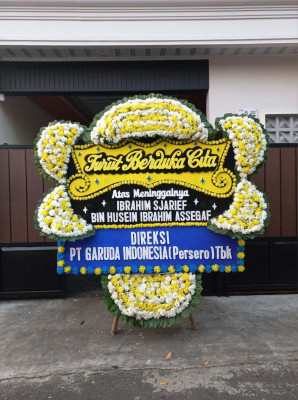 Papan Bunga Duka di Mayong