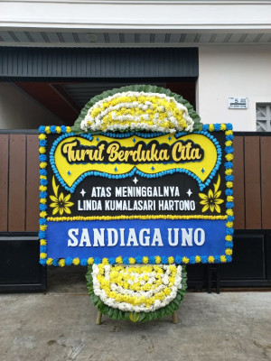 Papan Bunga Duka di Mayong